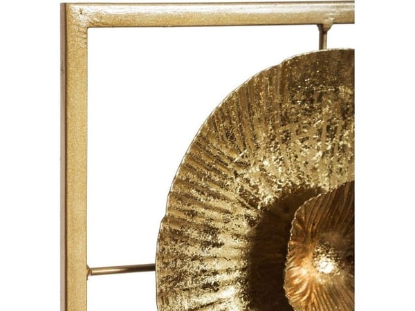 Atmosphera Gold veggdekorasjon i metall 25x61 cm