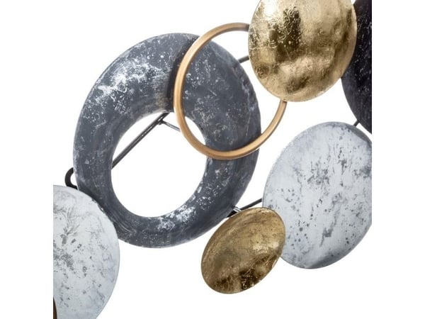 Atmosphera Metallinen seinäkoriste 93x43 cm