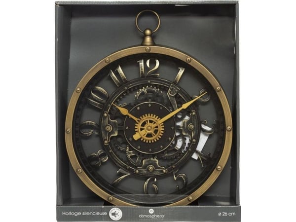 Atmosphera Meca veggklokke 27 cm