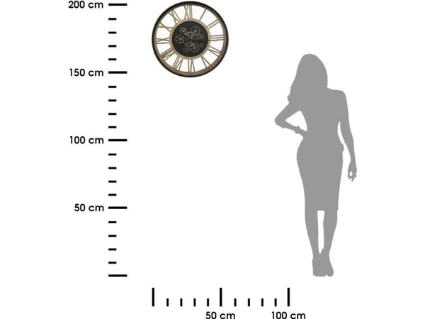 Atmosphera väggklocka Meca 57 cm