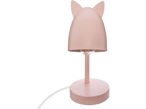 Atmosphera lampe stativ OREILLES ROSE i metall, hvit