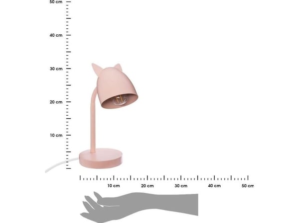 Atmosphera lampe stativ OREILLES ROSE i metall, hvit