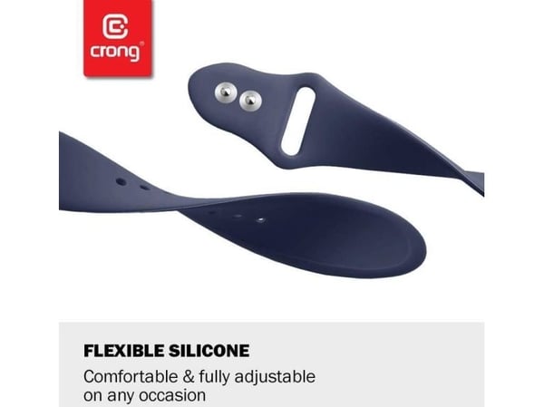 Crong Crong Liquid reim til Apple Watch 42/44 mm (hvit)