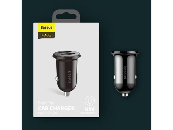 Baseus Grain Pro - Strömadapter för bil