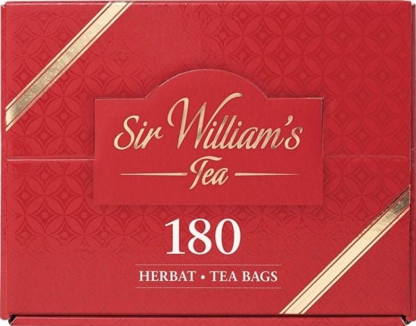 Sir Williams te-presentkort med te Sir William's Tea 180 stk