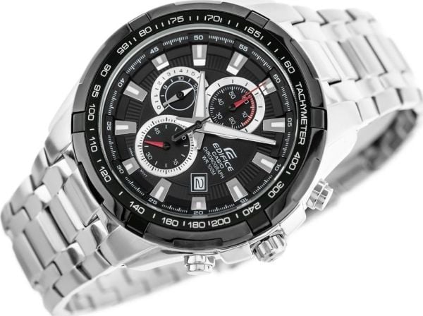 CASIO EDIFICE EFR-539D-1A herrklocka - 10ATM (zd114a) + klockfodral
