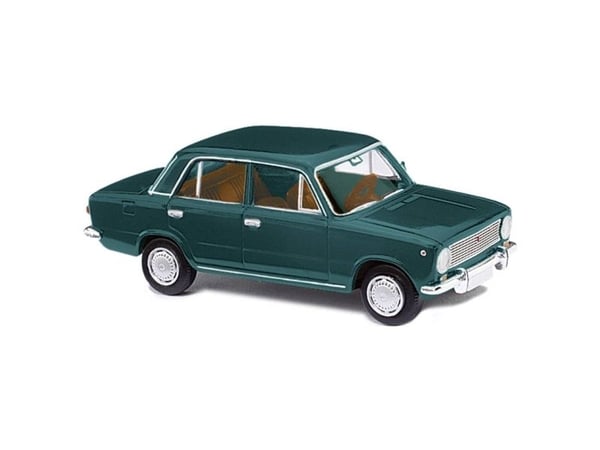 Busch 50109 H0 Personbil modell Lada 1200 / Shiguli 2101, mørkegrønn
