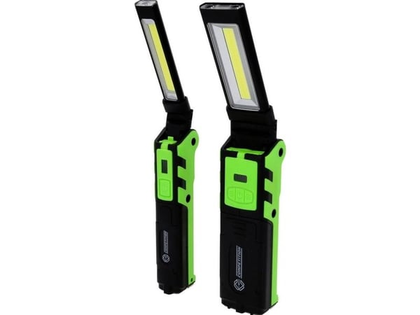KS TOOLS 512.4505 Competition LED-arbeidslampe-sett 2-delt 2021 energieffektivitetsklasse n (512.4505)