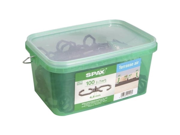 SPAX avstandsholder 90 mm 4009422545009 100 stk (L x B x H) 90 x 28 x 4 mm