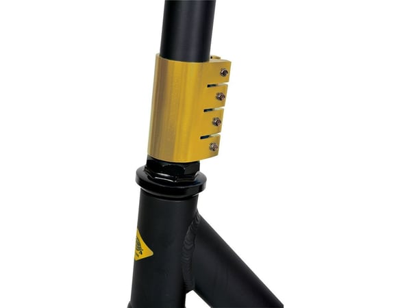 SCHILDKRÖT sparkesykkel stunt sparkesykkel Untwist Fire høykvalitets aluminiumsdekk, robust styre, - 1 stk (510461)