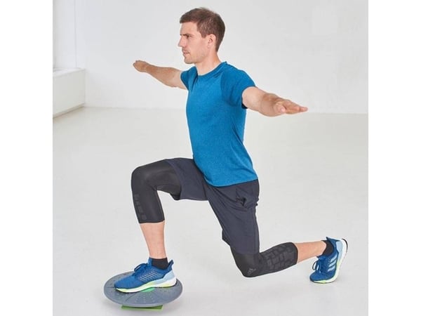 SCHILDKRÖT balansebrett / fitnessdreieskive rund grønn/antrasitt 1 stk (960031)