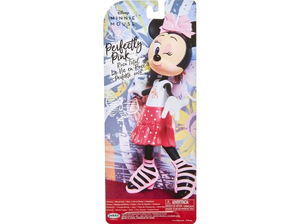 Disney Minnie Mouse docka Prins Pink, för tjejer