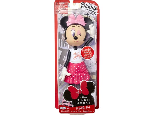 Disney Minnie Mouse docka Prins Pink, för tjejer