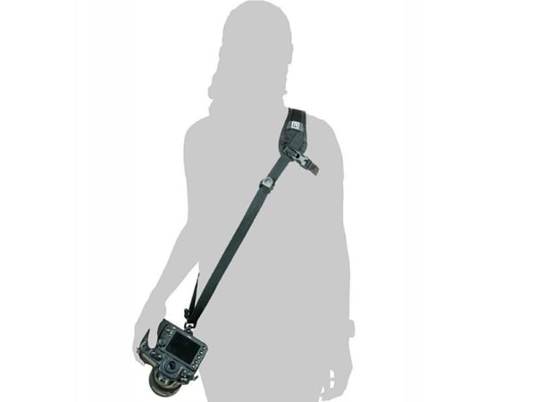 Kamerarem BlackRapid Curve Breathe justerbar 91–167 cm högerhänt svart
