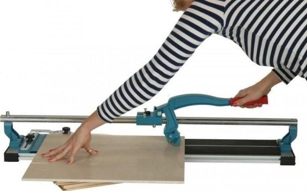 Dedra håndmaskin for fliskutting med lagre, 600 mm "X"