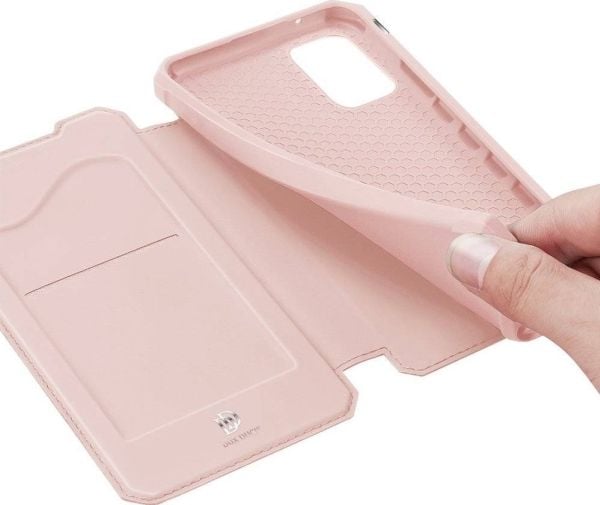 DUX DUCIS Skin X bokhylle-deksel til Samsung Galaxy A72 4G - Rosa
