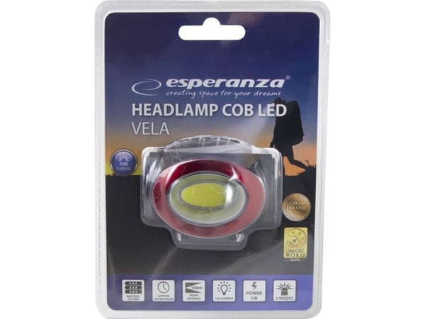 Esperanza VELA - Hodelykt - LED (COB) - 3-modus