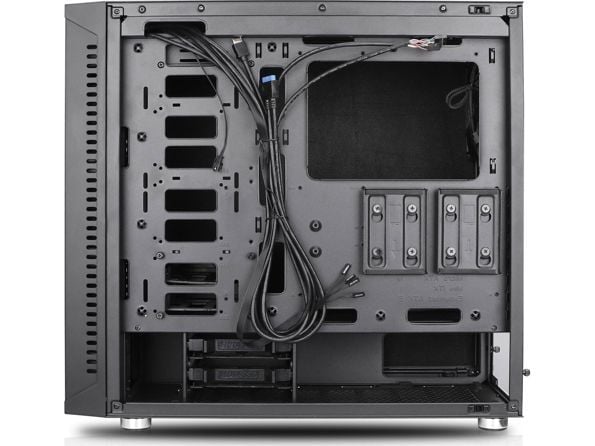 Nanoxia kabinett A-RGB ATX glassfront USB3.1 ARGB med ODD