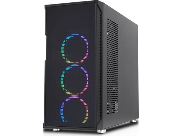 Nanoxia kabinett A-RGB ATX glassfront USB3.1 ARGB med ODD