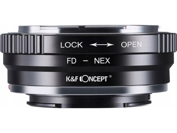 Kf Adapter K&f For Sony E Nex For Canon Fd + lås / Kf06.071