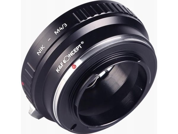 Kf-adapter fra Olympus/Panasonic M4/3 Micro 4/3 til Nikon Ai/Ai-s/Af/Af-s/KF06.078