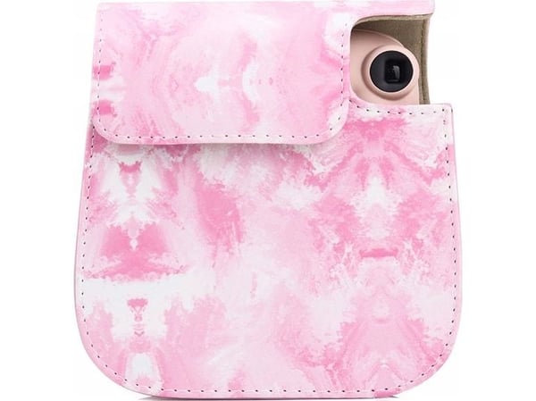 LoveInstant etui til Fujifilm Instax Mini 11 akvarell – rosa utvisking