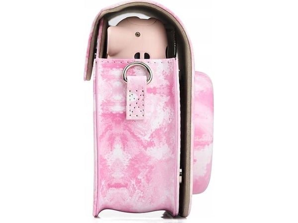 LoveInstant etui til Fujifilm Instax Mini 11 akvarell – rosa utvisking