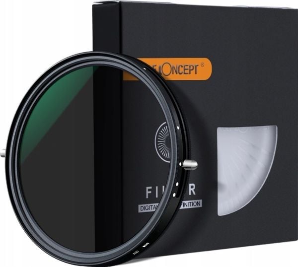 Kf Filter Hybrid Kf Filter Concept 2in1 Cpl Polarisert + Grå Nd2-nd32 Fader 77mm