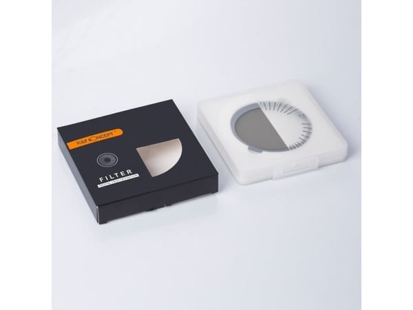 KF hybridfilter Concept 2-i-1: polarisasjon + grå ND2-ND32 Fader, 58 mm