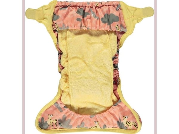 Close Caboo omslag, flergangsble V2 Cheetah m/ babus-innlegg 3–16 kg, 1 stk