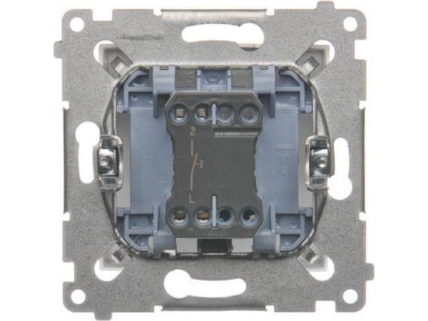 Contact-Simon Simon 54 Painonappi /valo/ 16AX 250V valkoinen DS1A.01/11