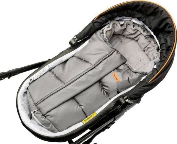 Sensillo COMBI 3in1 FLEECE FOTMUFF - GRAY