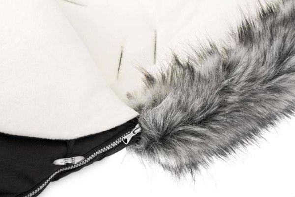 Sensillo ESKIMO MUSTA/POLAR JALKATYYNY 100 X 46