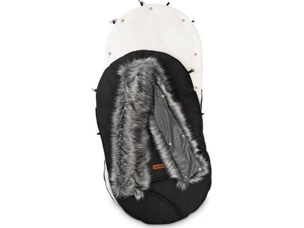 Sensillo ESKIMO MUSTA/POLAR JALKATYYNY 100 X 46