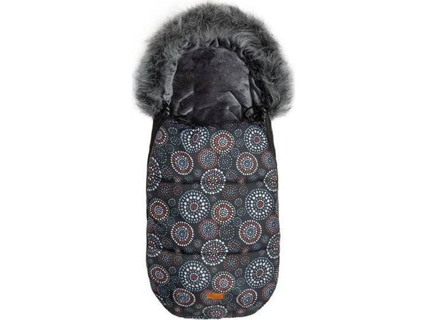 Sensillo OLAF FOTMUFF SVART ROSETTER 100 X 45