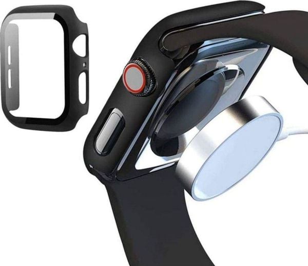 Tech Protect Apple 4/5/6/SE Smartwatch-skjermramme, svart