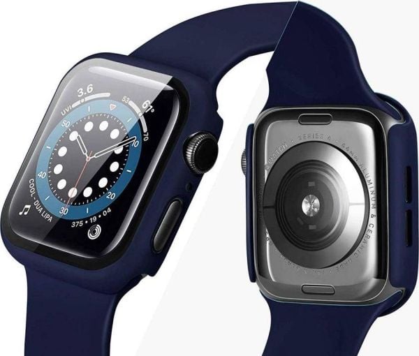 Tech Protect Apple 4/5/6/SE Smartwatch-skjermramme, svart