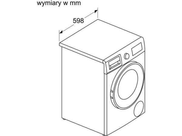Boschin pesukone-kuivausrumpu WNA13401PL