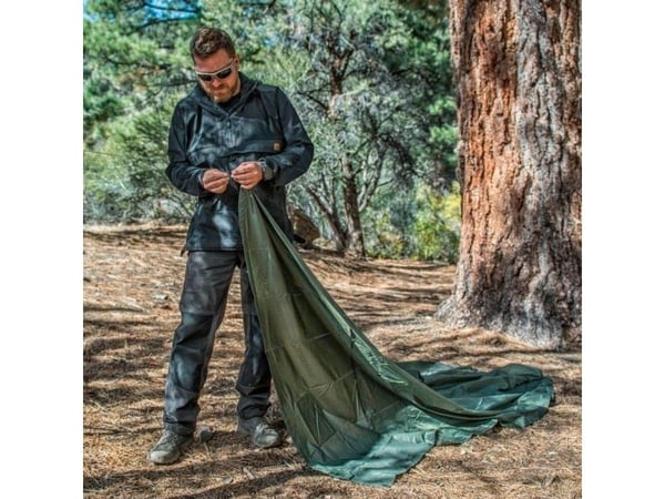 HELIKON WOODSMAN ANORAK JAKKE SVART (KU-WDN-DC-01) H SIZE KLÆR TOPP: STØRRELSE S