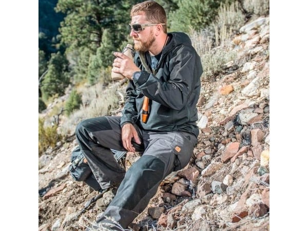 HELIKON WOODSMAN ANORAK JAKKE SVART (KU-WDN-DC-01) H SIZE KLÆR TOPP: STØRRELSE S