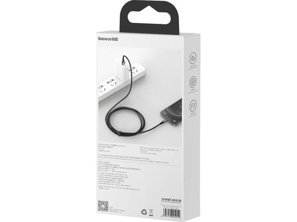 Baseus CALWJ-A01, 2 m, Lightning, USB A, Hanstik, Hanstik, Lajittelu