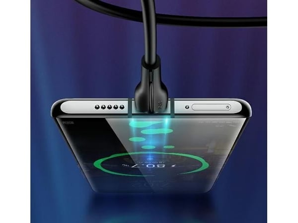 USB-kabel Usams USB-A til USB-C 1 m, svart (SJ376USB01)