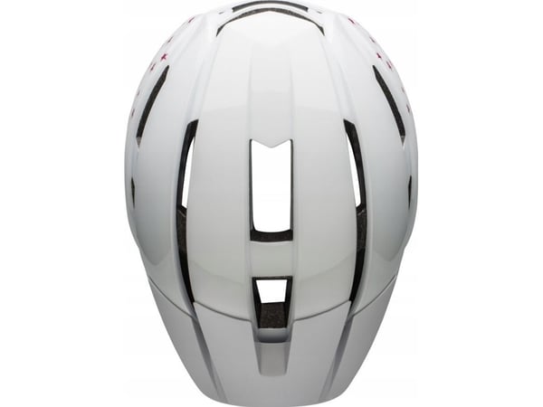 BELL Hjelm junior BELL SIDETRACK II INTEGRERT MIPS hvite stjerner roz. Universal (50–57 cm) (NY)