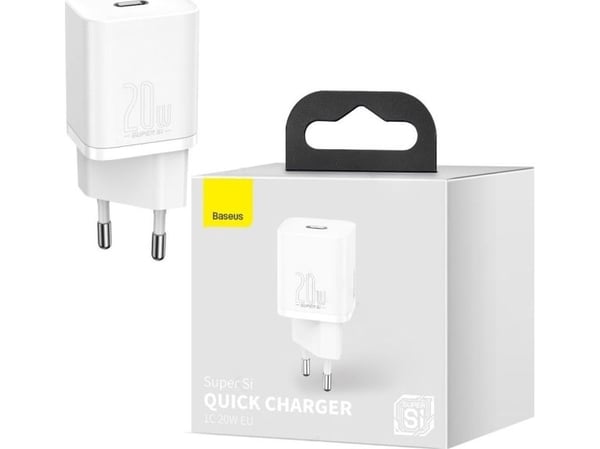 Baseus Super Si, Sisätila, AC, 20 V, Valkoinen