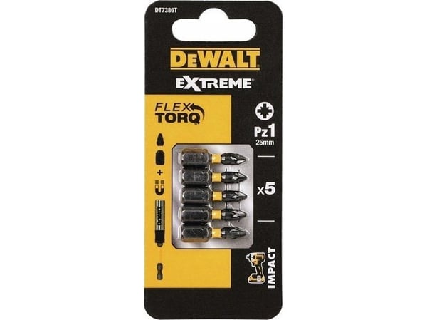 Dewalt torxbitar 25mm ph3/5 st /