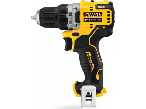 DeWALT DCD701N-XJ, Akkuruuvinväännin, Musta, Keltainen, 12 V, 230 mm, 165 mm, 75 mm - SOLO
