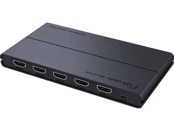 PremiumCord HDMI 2.0 splitter 1-4 porter 4K x 2K/60Hz FULL HD 3D HDR