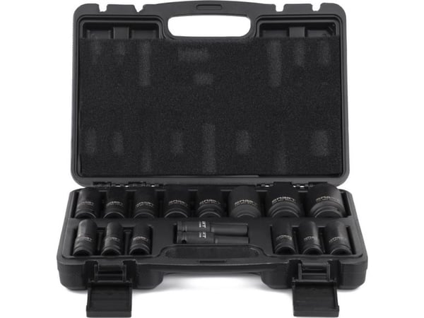 Smart pitkät 1/2" iskupistorasiat 10-32mm 16cz