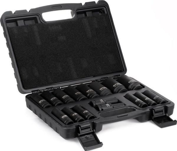 Smart pitkät 1/2" iskupistorasiat 10-32mm 16cz