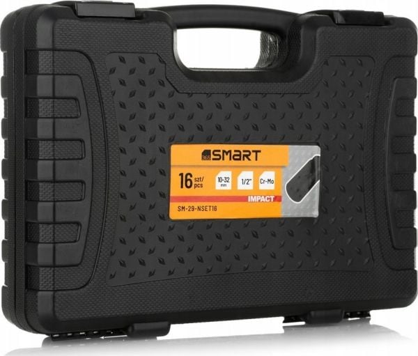 Smart pitkät 1/2" iskupistorasiat 10-32mm 16cz